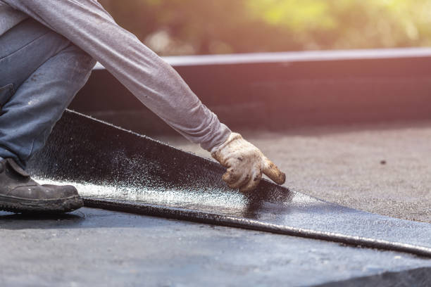 Professional Waterproofing technician working in Kenvil, NJ
